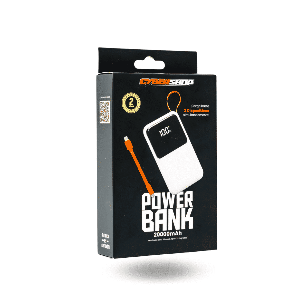 BATERIA PORTATIL 20,000 CYBERSHOP ASTRA COMPLETUS