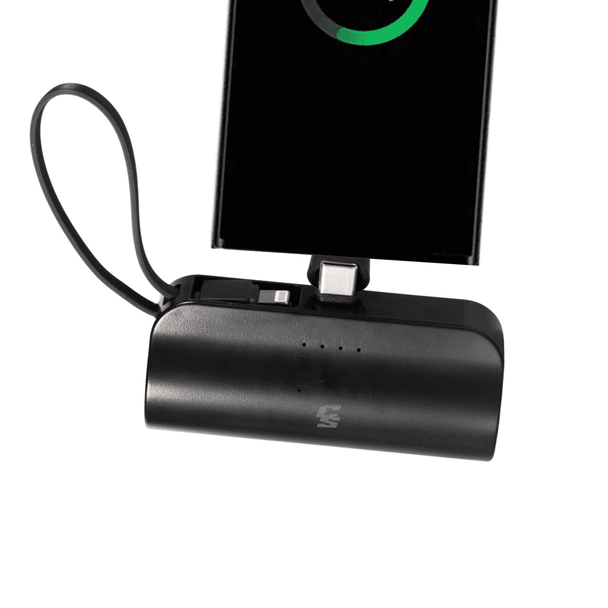 POWERBANK COMPACT 5,000 IP & CABLE TC NEGRO MQ-P121IP