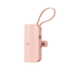BATERIA PORTATIL COMPACT 5,000 TC & CABLE IPH ROSA - Miniatura