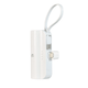 BATERIA PORTATIL COMPACT 5,000 IPH & CABLE TIPO - NEGRO - Miniatura