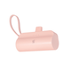 BATERIA PORTATIL COMPACT 5,000 IPH & CABLE TIPO-C ROSA - Miniatura