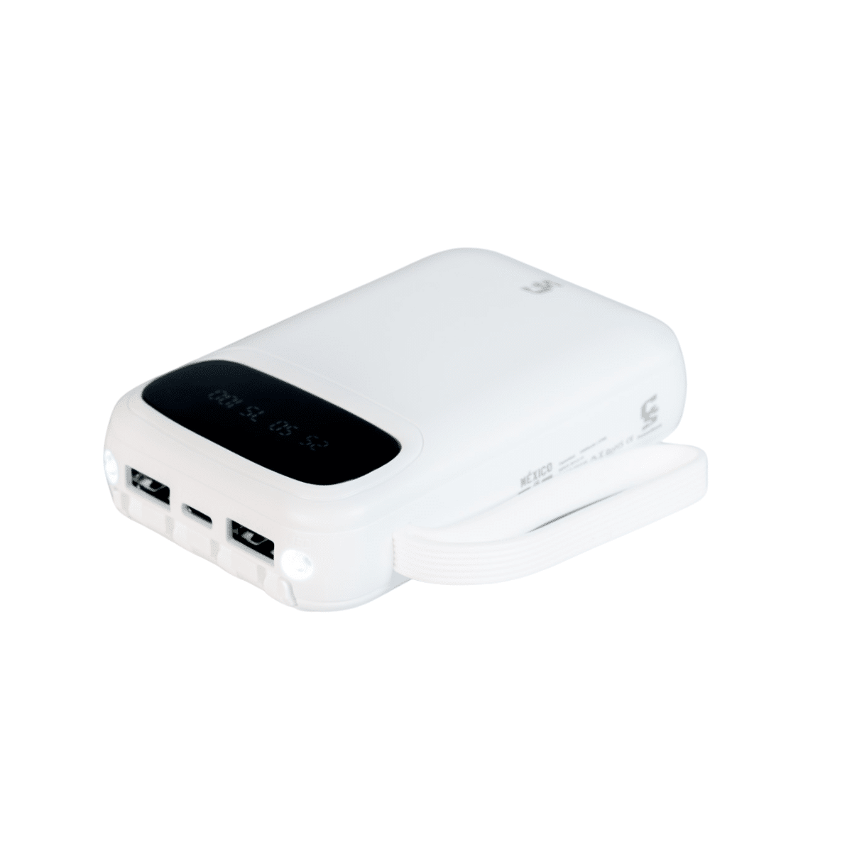 BATERIAL PORTATIL 10,000 CYBERSHOP BELLUM BLANCO