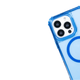 FUNDA IPHONE 16 PRO MAX MAGSAFE COLORFULL 3IN1 AZUL - Miniatura