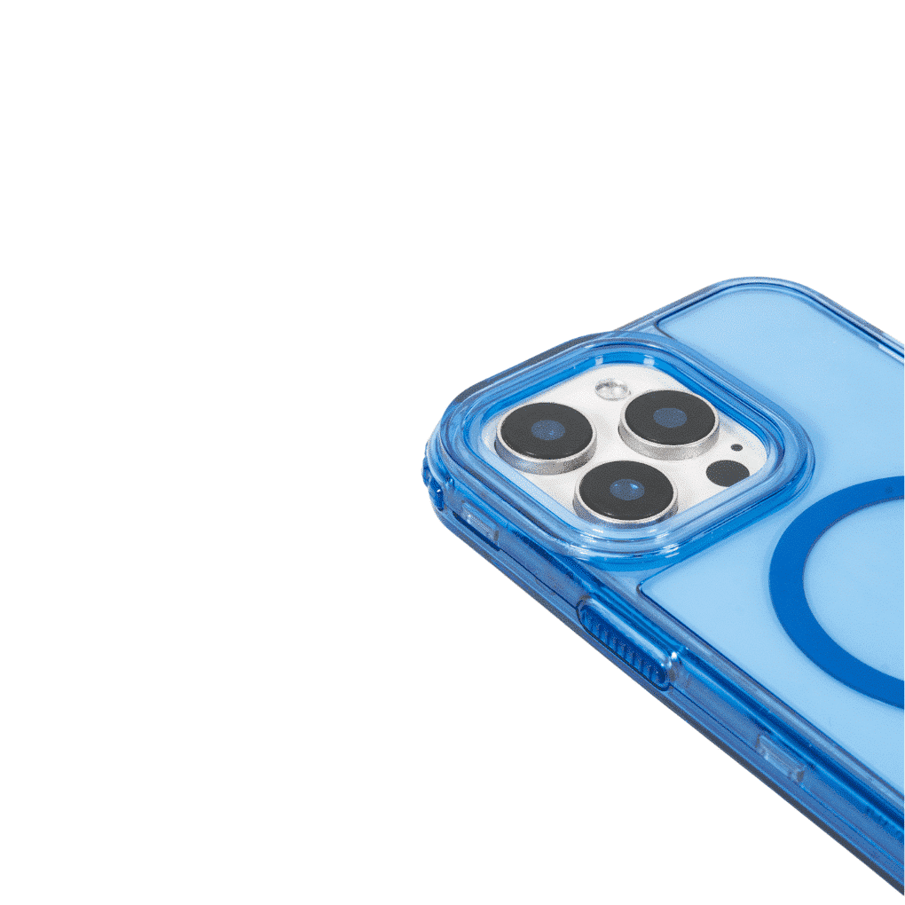 FUNDA MAGSAFE COLORFULL 3IN1 IPHONE 16 PRO AZUL features