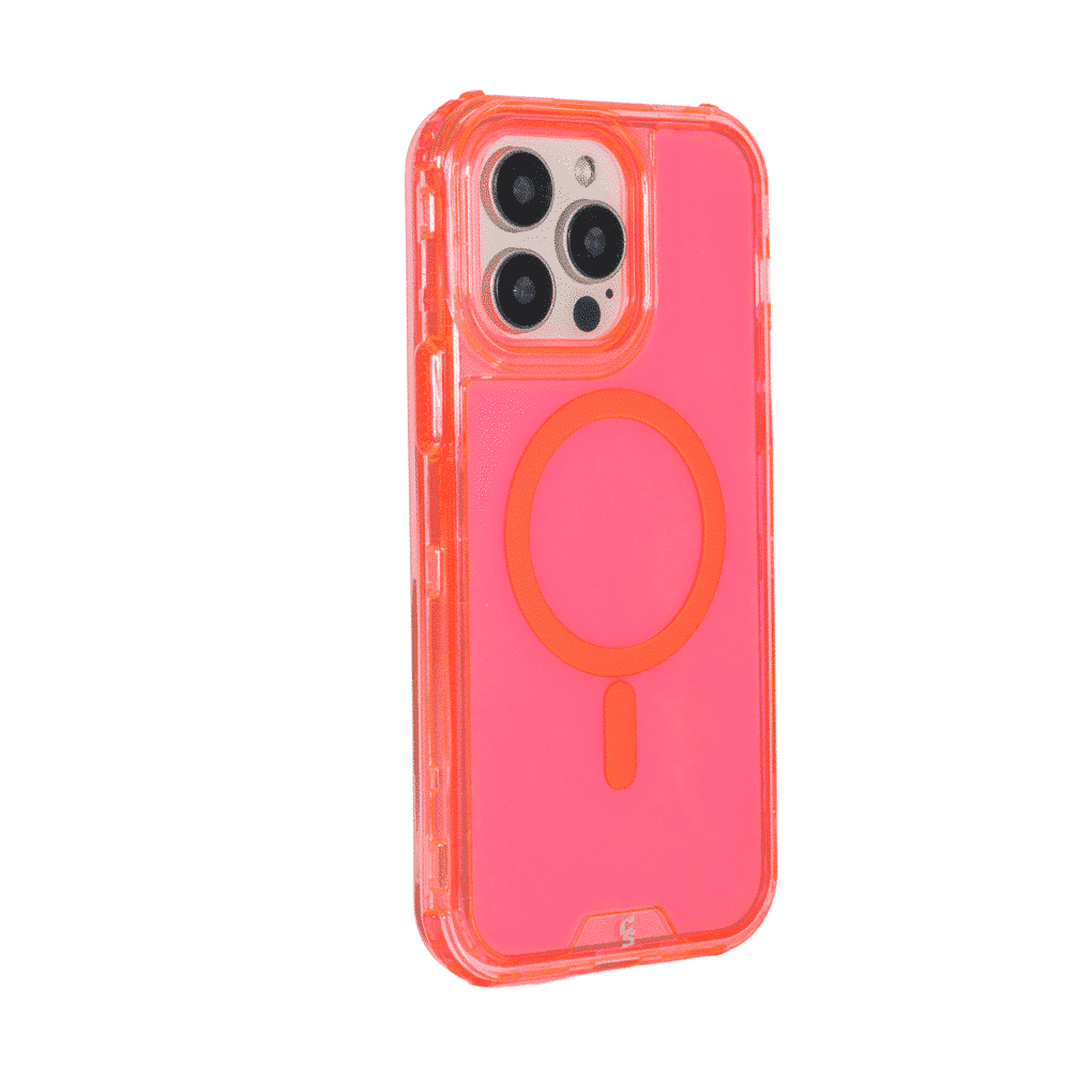 FUNDA MAGSAFE COLORFULL 3IN1 IPHONE 14 MELON