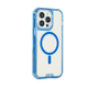 FUNDA MAGSAFE 3IN1 TRANSPARENTE AZUL IPHONE 14 PRO - Miniatura