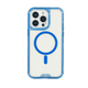 FUNDA MAGSAFE 3IN1 TRANSPARENTE AZUL IPHONE 14 PRO - Miniatura
