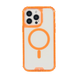 FUNDA MAGSAFE 3IN1 TRANSPARENTE NARANJA IPHONE 14 PRO - Miniatura