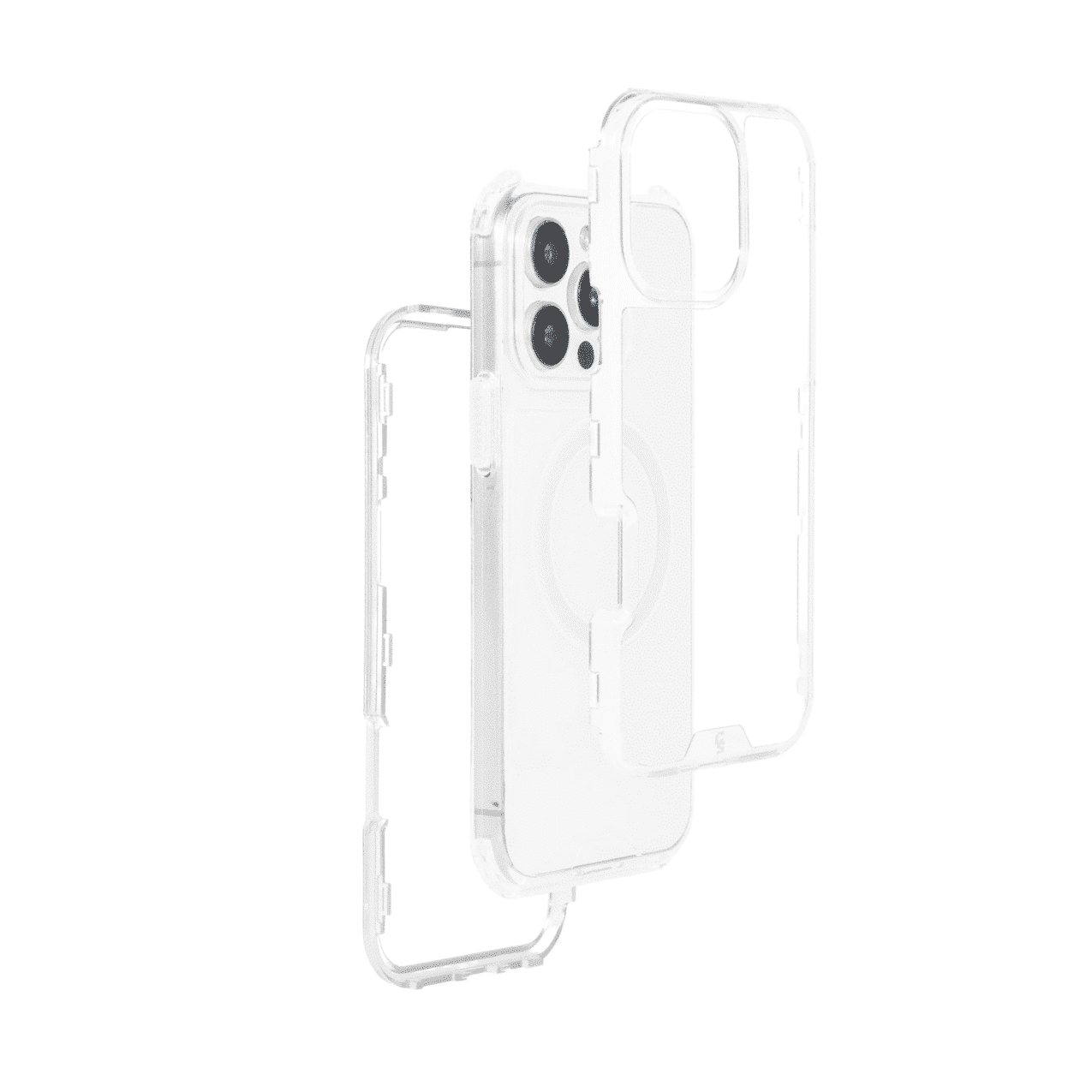 FUNDA IPHONE 16 PRO MAGSAFE 3IN1 TRANSPARENTE TRANSPARENTE