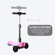 SCOOTER KIDS A3 PRO 60W MOTOR ROSA - Miniatura