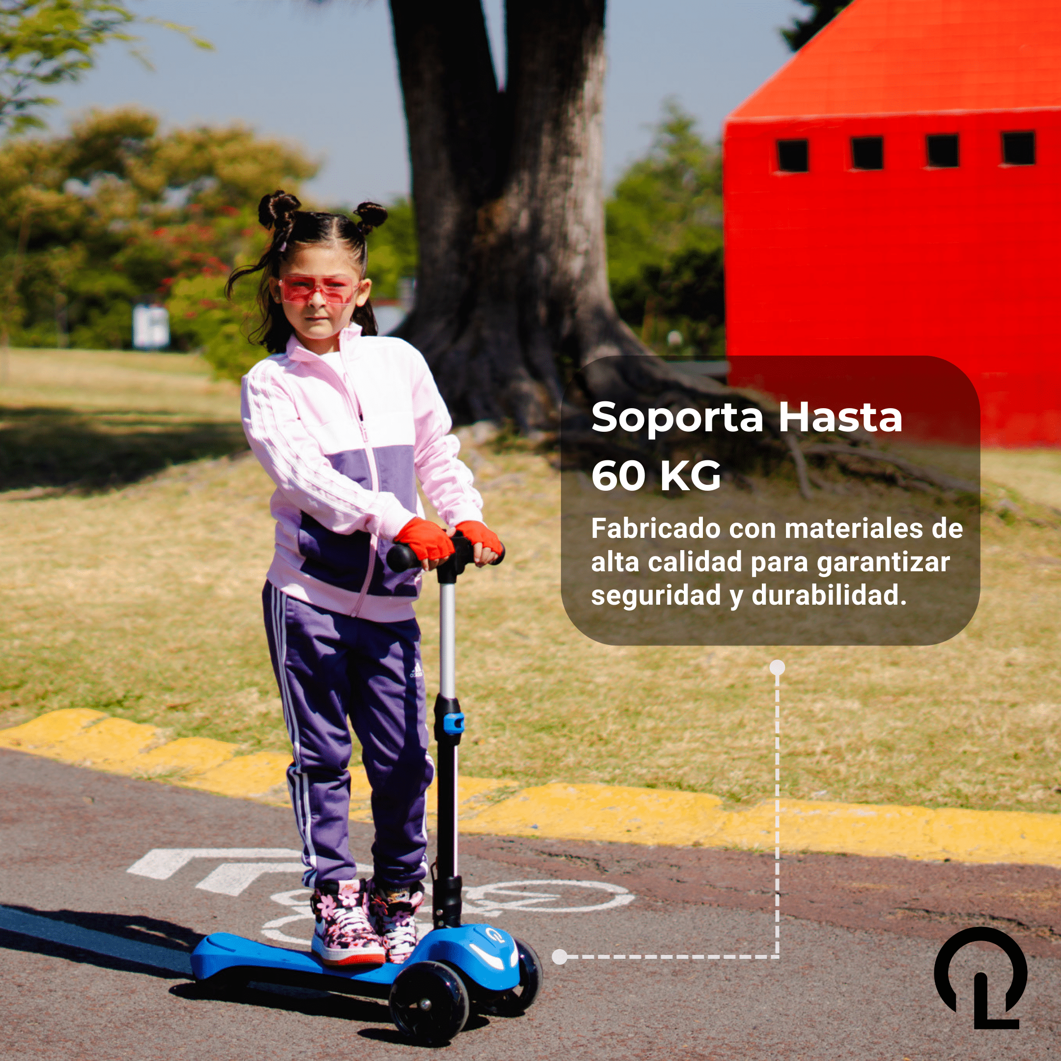 SCOOTER KIDS A3 PRO 60W MOTOR ROSA