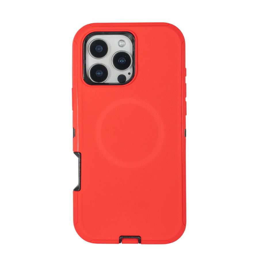 FUNDA ADVENTURE MAGSAFGFE IPHONE 16 PRO ROJO