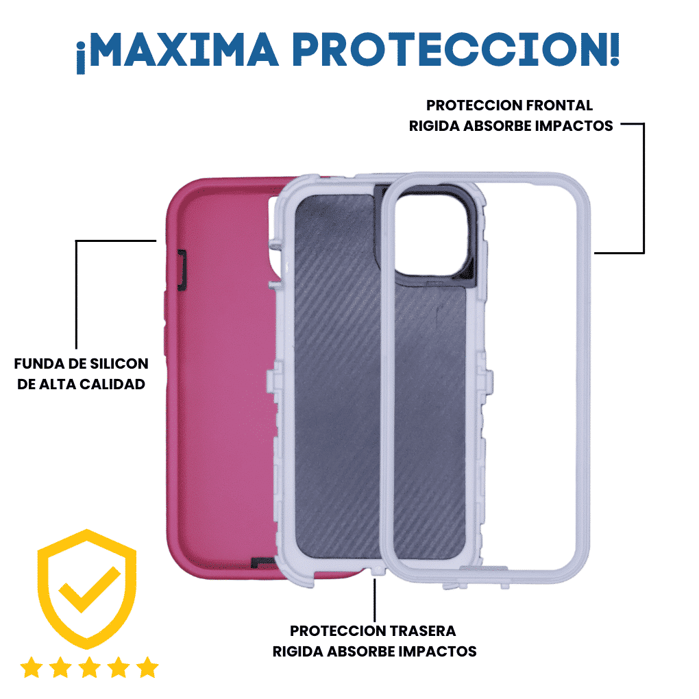 SURVIVOR-11 IPHONE 12 PRO MAX ROSA