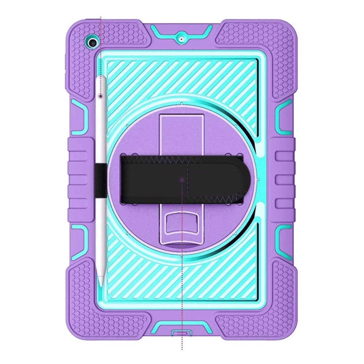 FUNDA TABLET SURVIVOR-5 IPAD 9.7" MORADO