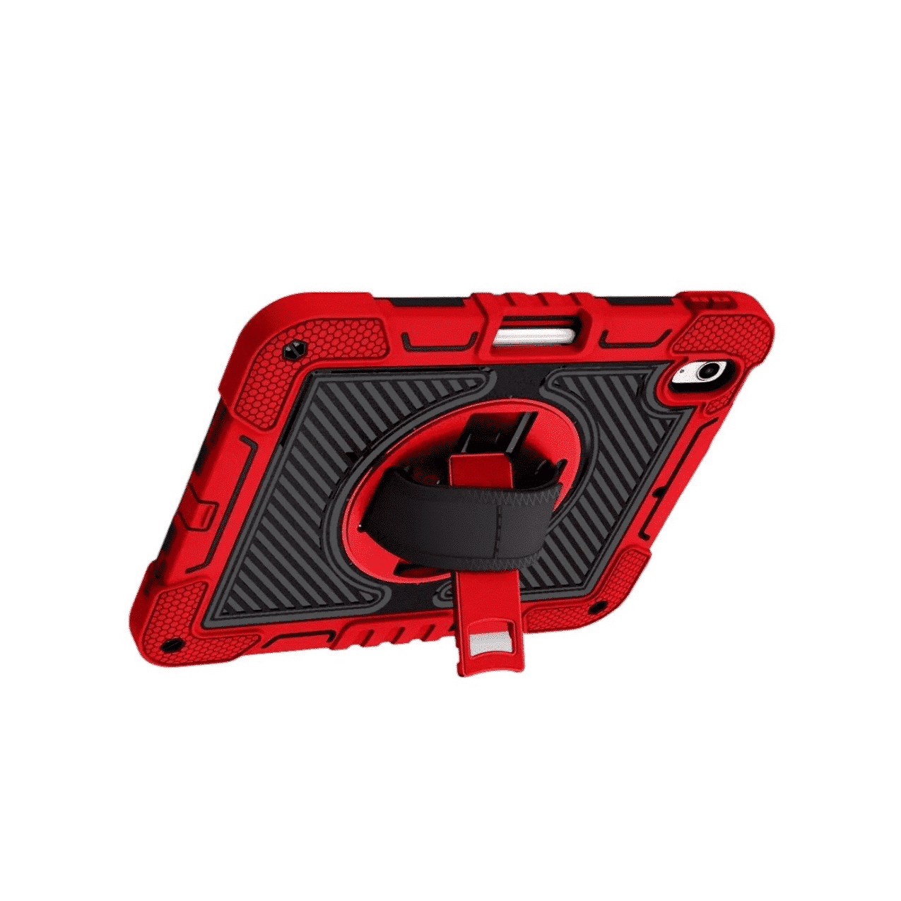 FUNDA-TABLET SURVIVOR-5 IPAD 10.2 ROJO