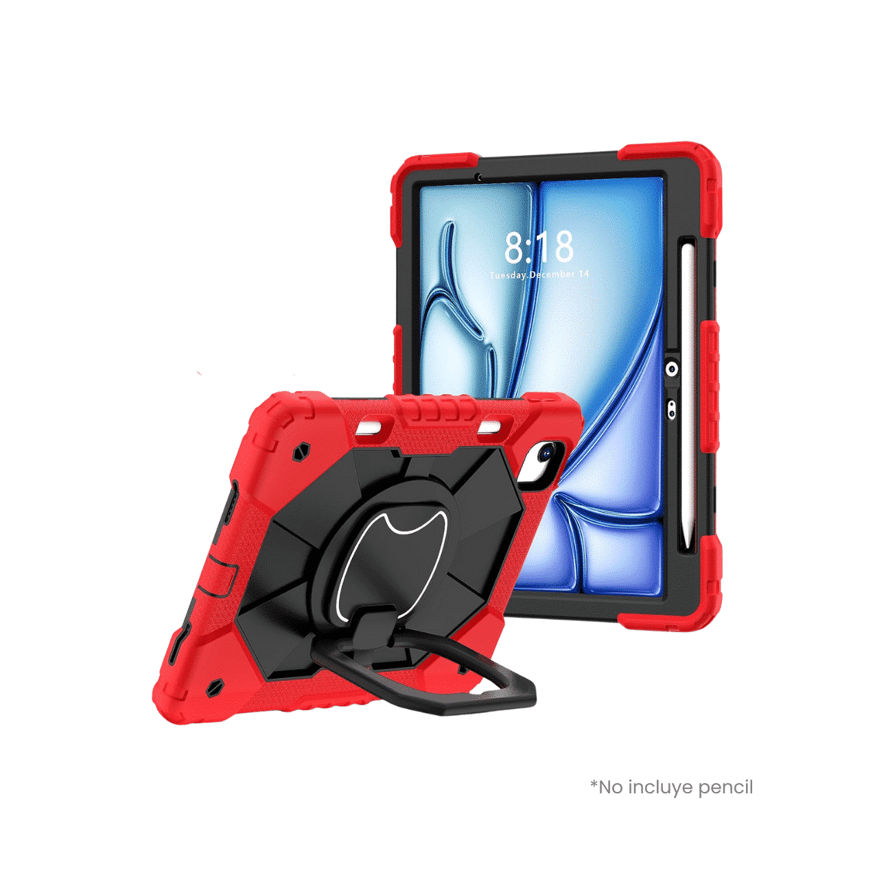 FUNDA TABLET SURVIVOR-6 SAMSUNG A7 LITE ROJO