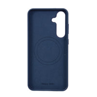 FUNDA CUERO-3 SAMSUNG S25 PLUS AZUL