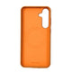 FUNDA CUERO SAMSUNG S26 PLUS NARANJA - Miniatura