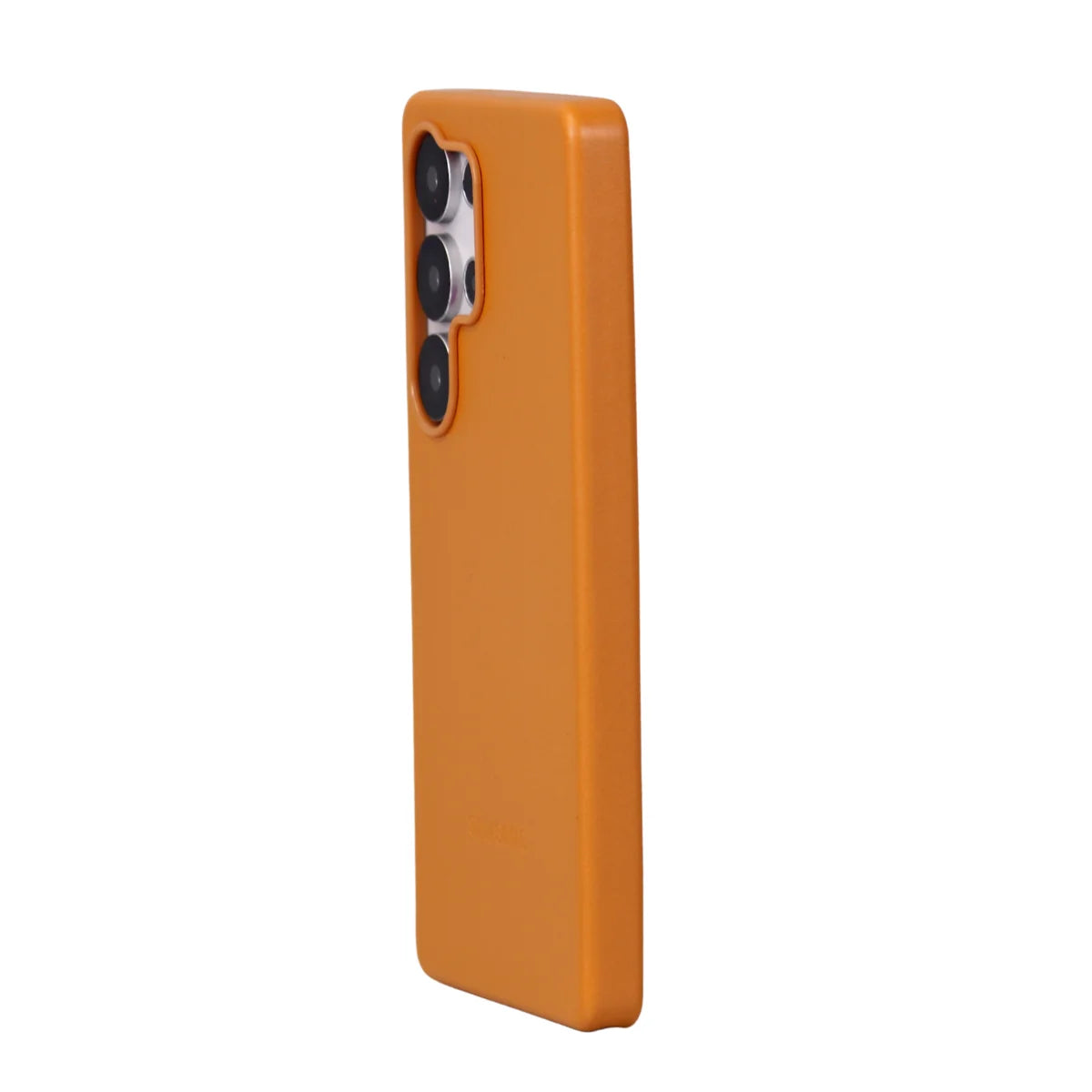 FUNDA CUERO SAMSUNG S26 ULTRA NARANJA