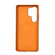 FUNDA CUERO SAMSUNG S26 ULTRA NARANJA - Miniatura