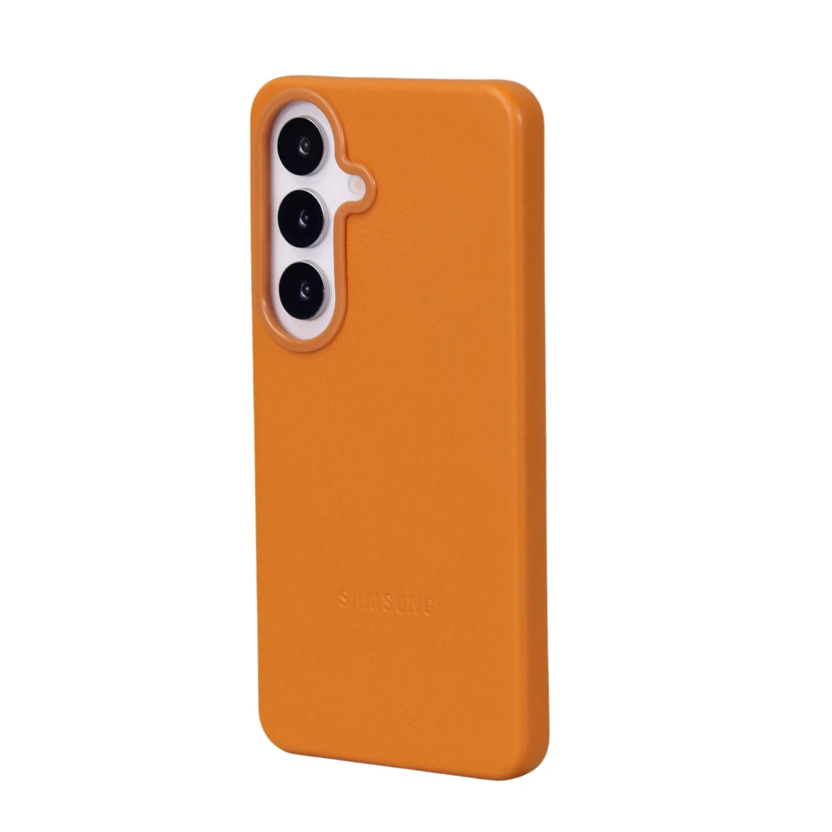 FUNDA CUERO SAMSUNG S26 NARANJA