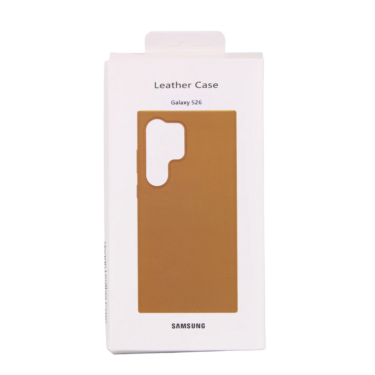 FUNDA CUERO SAMSUNG S26 NARANJA