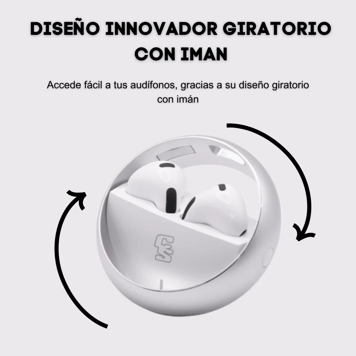 AUDIFONOS CYBERSHOP INPOD2 PLATA PLANET DESIGN