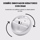 AUDIFONOS CYBERSHOP INPOD2 PLATA PLANET DESIGN - Miniatura