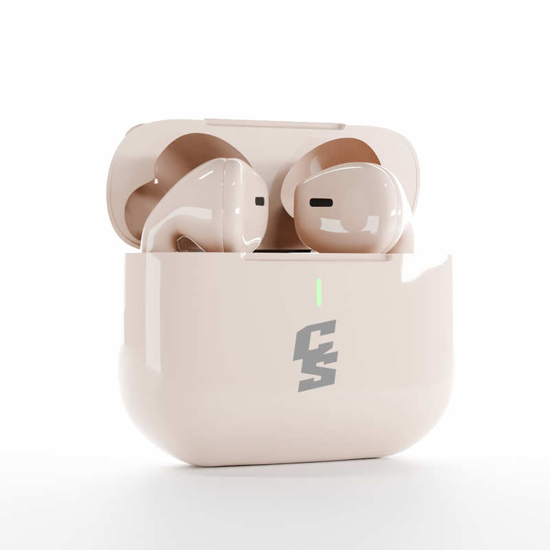 AUDIFONOS INALAMBRICOS CYBERSHOP BLANCO MDL-INPOD4