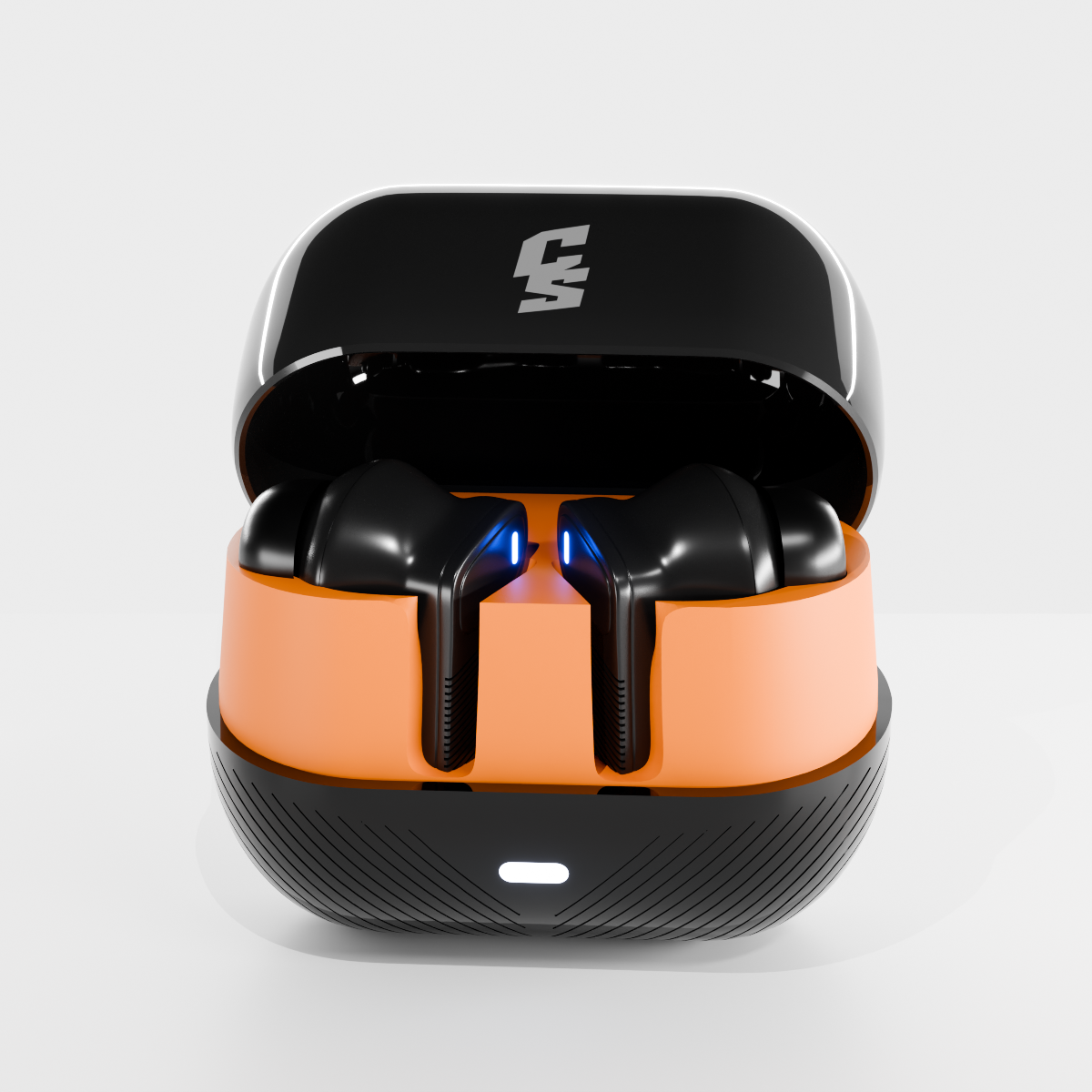 AUDIFONOS INALAMBRICOS CYBERSHOP NEGRO MDL-INPOD5 PREMIUM