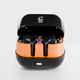 AUDIFONOS INALAMBRICOS CYBERSHOP NEGRO MDL-INPOD5 PREMIUM - Miniatura