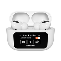 AUDIFONOS INALAMBRICOS TOUCH ANC+ENC CYBERSHOP BLANCO 3D