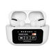 AUDIFONOS INALAMBRICOS TOUCH ANC+ENC CYBERSHOP BLANCO - 3D